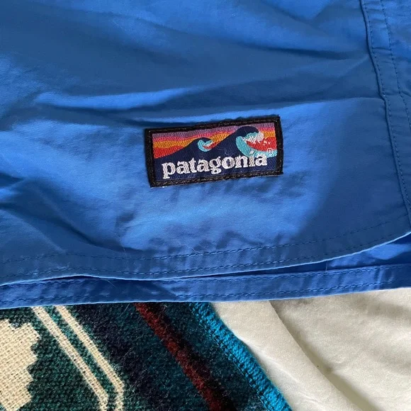 Patagonia Boardshorts Bathing Suit (32W Blue) - Picture 4 of 8